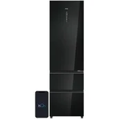 Lodówki - Haier HTW7620DNGB No Frost Czarna - miniaturka - grafika 1