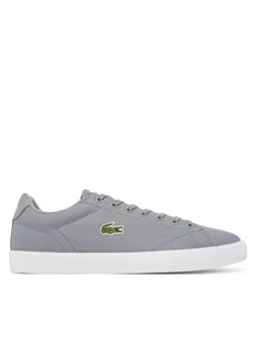 Lacoste Tenisówki La Piquee 2.0 7-49CMA0005 Szary - Trampki męskie - miniaturka - grafika 1