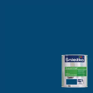 ŚNIEŻKA ŚNIEŻKA SUPERMAL EMALIA CIEMNONIEBIESKI 0,2L q1260002000002600 - Emalie - miniaturka - grafika 1