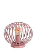 Lampy stojące - Lucide Merlina lampka stołowa 1-punktowa różowa 78593/25/66 78593/25/66 - miniaturka - grafika 1