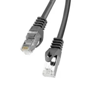 Kable komputerowe i do monitorów - Lanberg LANBERG Patchcord kat.5e 0.5M UTP czarny - miniaturka - grafika 1