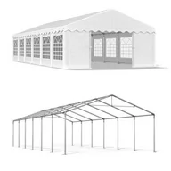 Pawilony ogrodowe - Namiot Imprezowy Letni 6x12x2 Biały SUMMER IPE - miniaturka - grafika 1