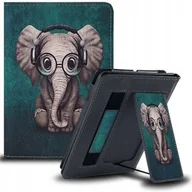 Etui do czytników e-book - Etui Smartcase do Kindle Paperwhite V / 5 11 generacja 6.8 ze słoniem - miniaturka - grafika 1