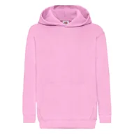 Bluzy dla dziewczynek - Bluza Dziecięca Z Kapturem Hooded Sweat Jasnoróżowy r. 12-13(152) - miniaturka - grafika 1