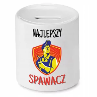 SKARBONKA PREZENT DLA SPAWACZA NAJLEPSZY SPAWACZ z Nadrukiem ze Zdjęciem - Skarbonki - miniaturka - grafika 1