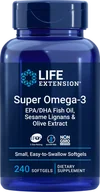 Witaminy i minerały - Omega Pharma Life Extension Life Extension Super 3 EPA / DHA - 240 kapsułek - miniaturka - grafika 1