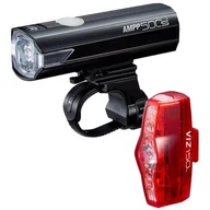 Lampki rowerowe - Zestaw lampek rowerowych CATEYE Ampp 500S + Viz 150 - miniaturka - grafika 1