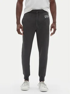 Gap Spodnie dresowe 500382-00 Szary Regular Fit - Spodnie sportowe męskie - miniaturka - grafika 1