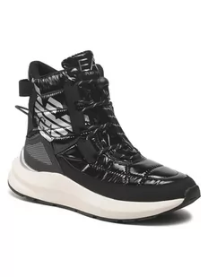 EA7 Emporio Armani Kozaki X8M005 XK308 R655 Czarny - Buty zimowe męskie - miniaturka - grafika 1