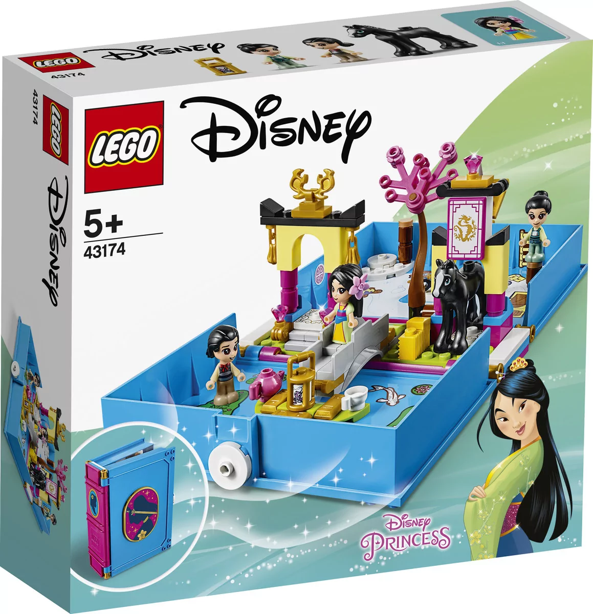 LEGO Disney Princess Książka z przygodami Mulan 43174
