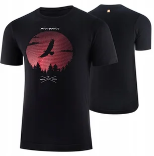 SS1265M Koszulka męska z krótkim rękawem OUTDOOR WOOL PRO czarny L - ORZEŁ 1 - Koszulki męskie SS1265M Koszulka męska z krótkim rękawem OUTDOOR WOOL PRO czarny L - ORZEŁ 1 - Koszulki męskie - miniaturka - grafika 1