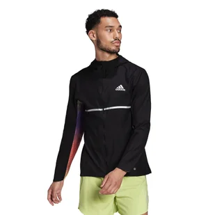 Kurtka męska adidas Own The Run Colorblock Jacket Black XL - Kurtki i kamizelki sportowe męskie - miniaturka - grafika 1