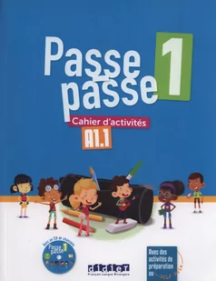 Passe-Passe 1 Ćwiczenia A1.1 + CD Adam Catherine Berger Christelle LETNIA WYPRZEDAŻ DO 80% - Książki do nauki języka francuskiego - miniaturka - grafika 1