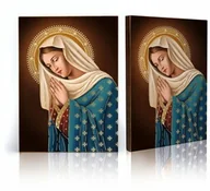 Ikony i obrazy sakralne - Ikona religijna Matka Boża Różańcowa - miniaturka - grafika 1