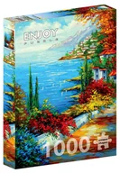 Puzzle - Puzzle, Miasteczko nad morzem, 1000 el. - miniaturka - grafika 1