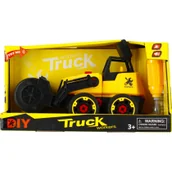 Samochody i pojazdy dla dzieci - Maszyna budowlana do skręcania Walec - miniaturka - grafika 1