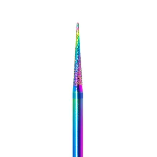 Aba Group Frez do Skórek Diamentowy Szpic 720-39 R Rainbow - Frezarki do paznokci - miniaturka - grafika 1