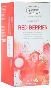 Ronnefeldt Owocowa herbata Teavelope Red Berries 25x2,5g - Herbata - miniaturka - grafika 1