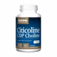 Witaminy i minerały dla sportowców - JARROW FORMULAS JARROW FORMULAS Citicoline CDP Choline 60caps - miniaturka - grafika 1