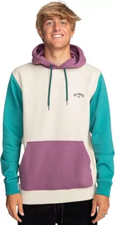 Bluzy męskie - bluza męska BILLABONG ARCH BLOCK PO HOOD Chino - CHI - grafika 1