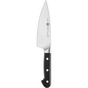 Noże kuchenne - Zwilling ZWILLING 38401  161  0 Nóż kucharski "Pro" 16 cm, ze stali, srebrny/czarny 38401-161-0 - miniaturka - grafika 1