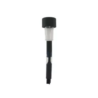 Lampy ogrodowe - Lampa solarna czarna 31 cm - miniaturka - grafika 1
