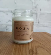 Świece - Świeca Sojowa Zapachowa Róża 143ml 27h - miniaturka - grafika 1