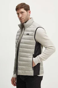 Calvin Klein bezrękawnik męski kolor szary przejściowy - Kamizelki męskie - miniaturka - grafika 1