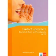 Podręczniki dla liceum - LektorKlett Einfach sprechen! A2-B1 + CD - Hohmann Sandra - miniaturka - grafika 1