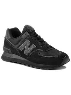 Sneakersy męskie - New Balance Sneakersy ML574ETE Czarny - grafika 1