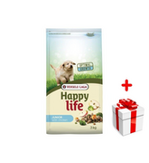 Sucha karma dla psów - VERSELE-LAGA Happy Life Junior Chicken 3kg + niespodzianka dla psa GRATIS! - miniaturka - grafika 1