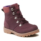 Buty dla dziewczynek - Trapery Lasocki Kids CI12-SPLIT-20 Fioletowy - miniaturka - grafika 1