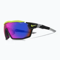 Okulary przeciwsłoneczne - Okulary przeciwsłoneczne Nike Show X Rush matte black/field tint - miniaturka - grafika 1