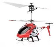 Zabawki zdalnie sterowane - Syma Helikopter Zdalnie Sterowany S107H S107H-RED - miniaturka - grafika 1