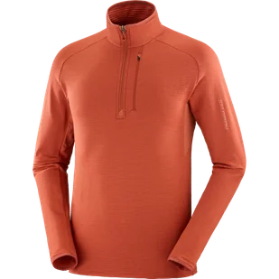 BLUZA SALOMON ESSENTIAL LT WARM HZ M C21124 - Bluzy sportowe męskie - miniaturka - grafika 1