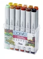 Kredki, ołówki, pastele i pisaki - Copic copic cz20075708 Classic jesień marker zestaw 12 szt. Y15, y17, y38, yr02, yr24, yr18, yg41, E35, E15, E19, E27, 100 CZ20075708 - miniaturka - grafika 1