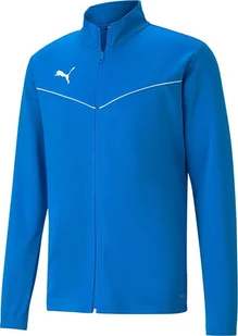 Puma Bluza męska Puma teamRISE Training Poly Jacket niebieska 657392 02 - Bluzy męskie - miniaturka - grafika 1