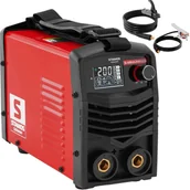 Spawarki - Stamos Germany Spawarka MMA - 200 A - cykl pracy 100% - LCD - IGBT - Hot Start - Anti-Stick S-MMA200 LCD - miniaturka - grafika 1