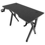 Biurka gamingowe - Biurko COBRA CR2009 Czarny - miniaturka - grafika 1