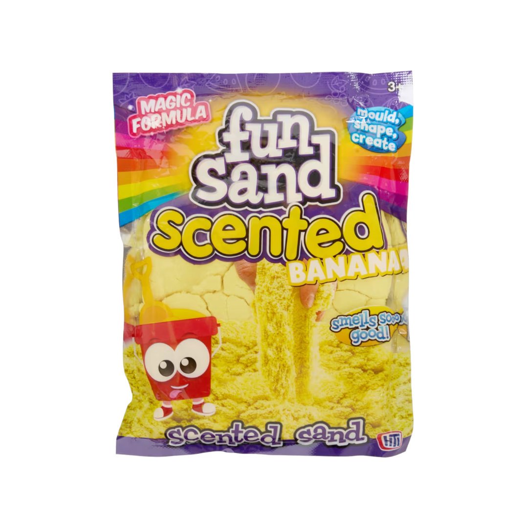 Fun Sand Magiczny Piasek Kinetyczny Żółty Zapach Banan