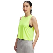 Koszulki i topy damskie - Damski top treningowy Under Armour Vanish Energy Crop Tank - zielony - miniaturka - grafika 1