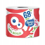 Papier toaletowy - Bunny Soft Papier toaletowy BIG ROLKA 68mb x32 szt - miniaturka - grafika 1