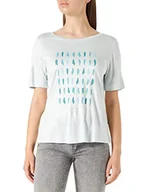 Koszulki i topy damskie - s.Oliver BLACK LABEL Koszulka damska, zielony ocean, 34 - miniaturka - grafika 1