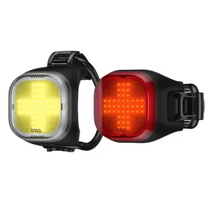 Knog Zestaw lampek rowerowych blinder mini cross twinpack czarny - Lampki rowerowe - miniaturka - grafika 1