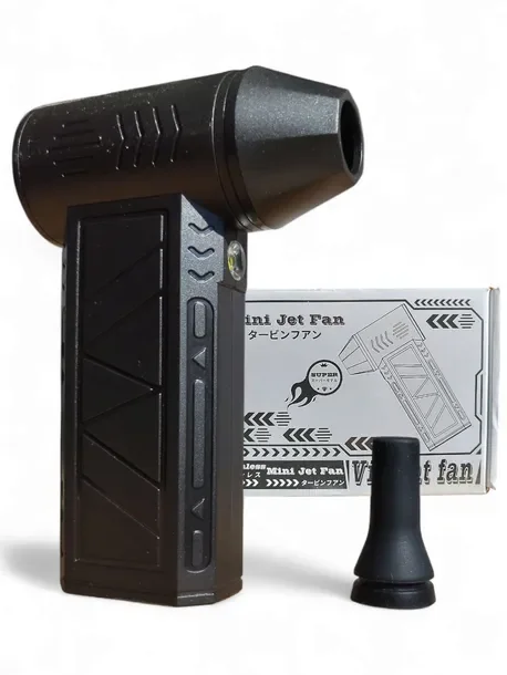 Turbo wentylator dmuchawa Violent MINI JET FAN 3 biegi LED 5000mAh