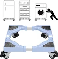 Akcesoria i części do pralek i suszarek - Podstawa pod pralkę WISFOR Zwijana, regulowana podstawa pod lodówkę, rama podstawy pralki do 300 kg - miniaturka - grafika 1
