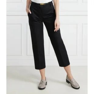 Tommy Hilfiger Spodnie | Straight fit - Spodnie damskie - miniaturka - grafika 1