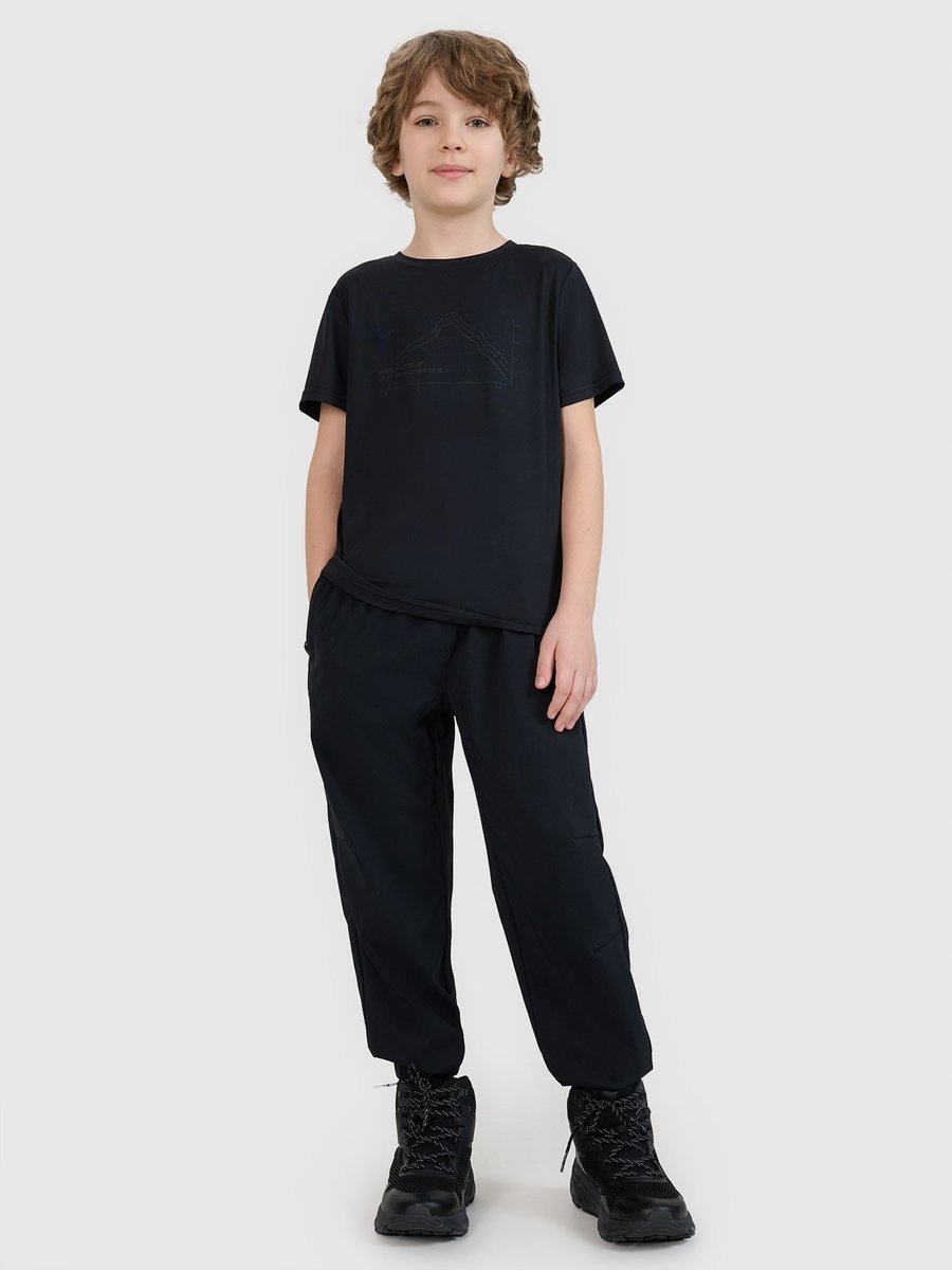 T-SHIRT CHŁOPIĘCY 4F KOSZULKA SPORTOWA SZYBKOSCHNĄCA 146/152 TFTSM1212 SS25