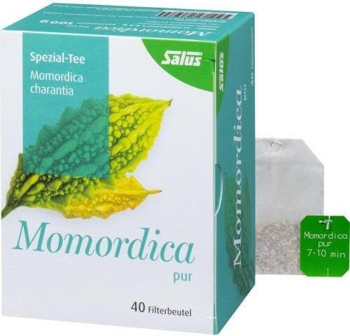 Salus Momordica Tea, czysta herbata specjalna z gorzkiego melona, Momordica charantia 40 St