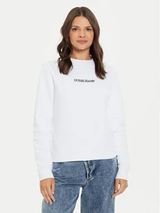 Guess Jeans Bluza W4YQ10 KC811 Biały Regular Fit - Bluzy damskie - miniaturka - grafika 1